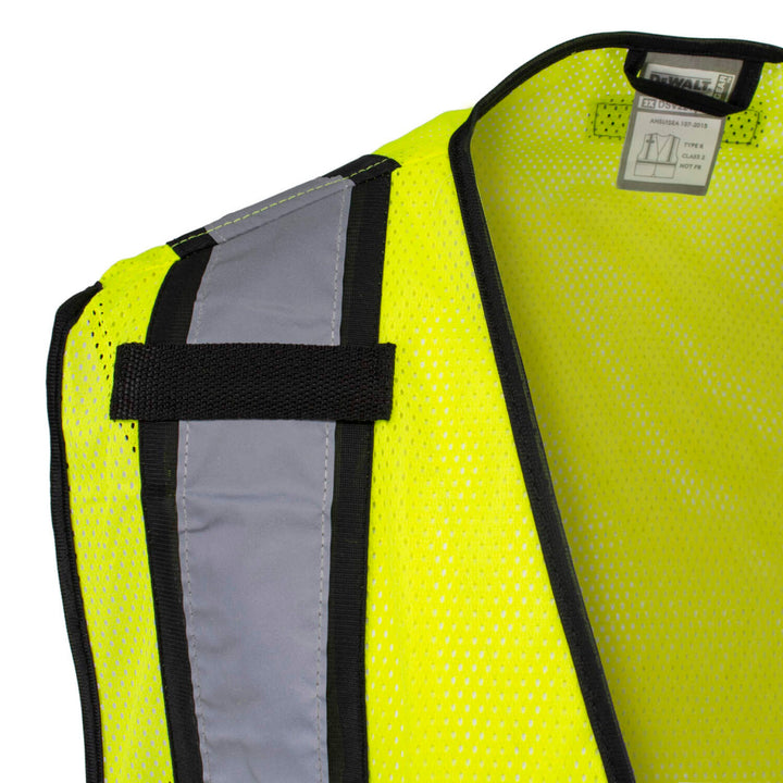 DEWALT DSV221 Class 2 Contrasting Trim Economy Mesh Vest