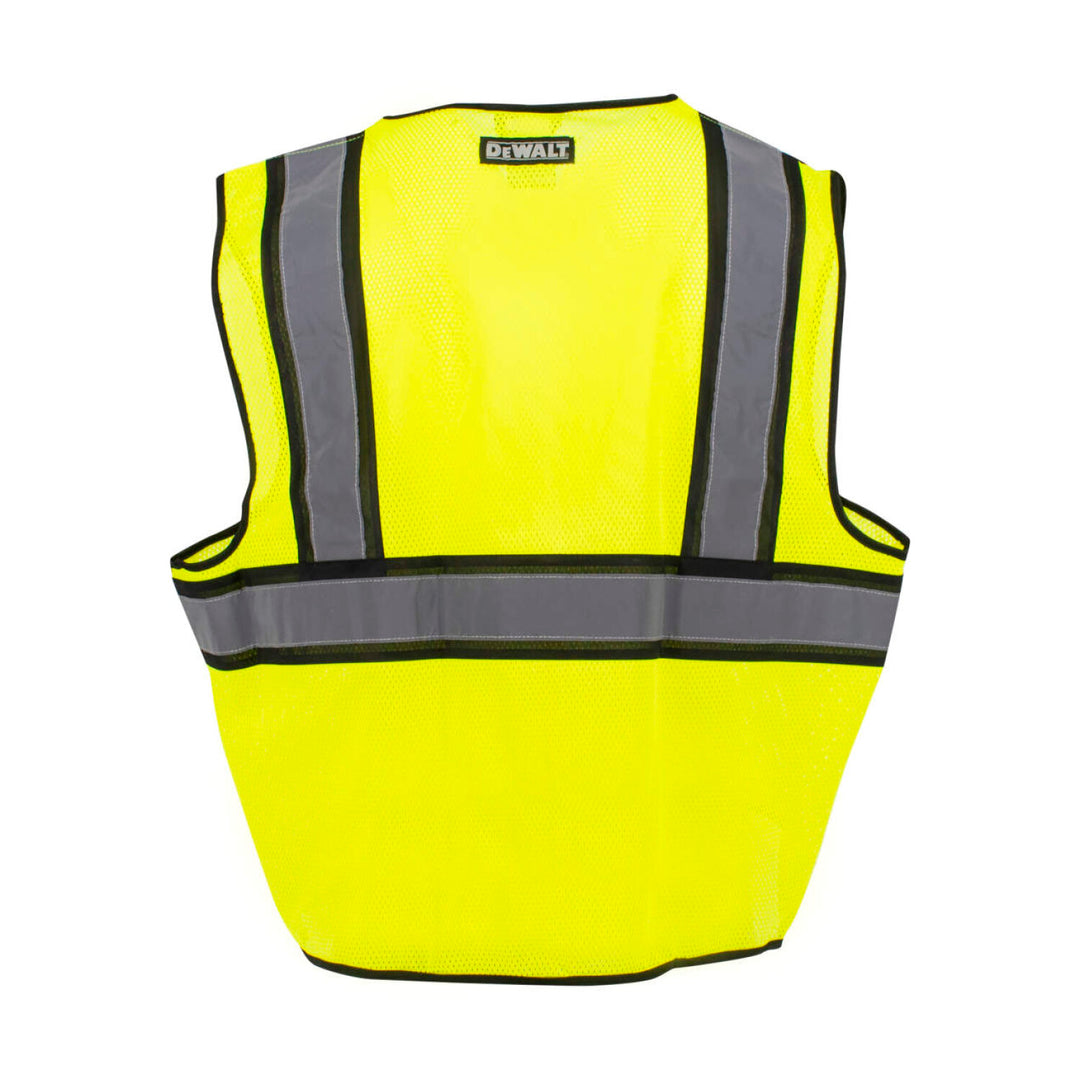 DEWALT DSV221 Class 2 Contrasting Trim Economy Mesh Vest