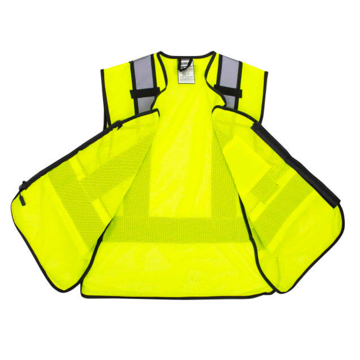 DEWALT DSV421 Class 2 Adjustable Breakaway Mesh Vest - Green