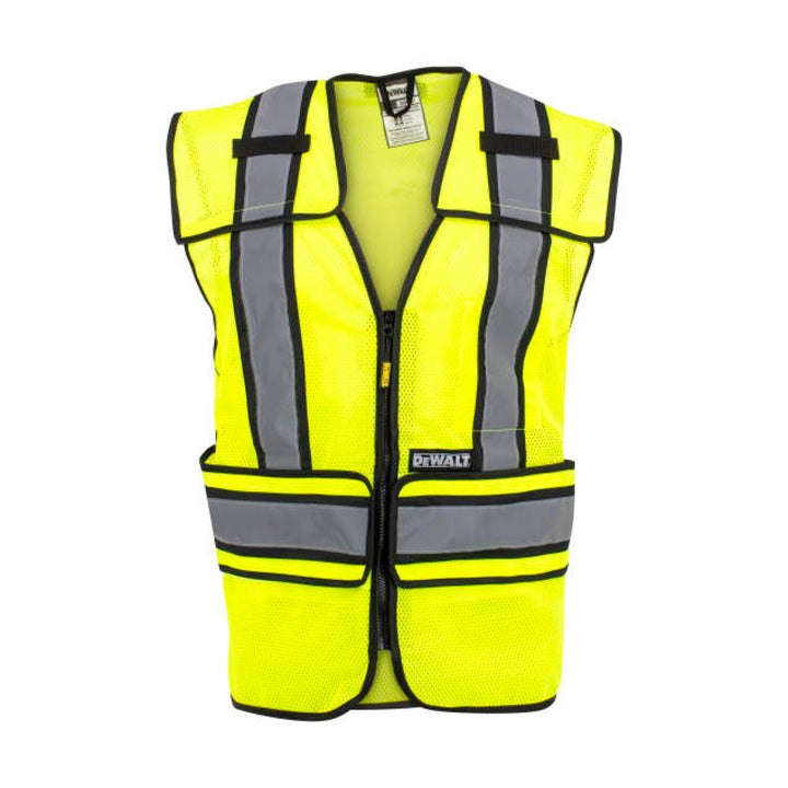 DEWALT DSV421 Class 2 Adjustable Breakaway Mesh Vest - Green