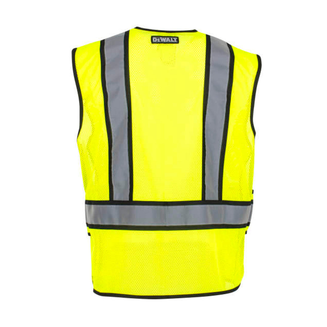 DEWALT DSV421 Class 2 Adjustable Breakaway Mesh Vest - Green