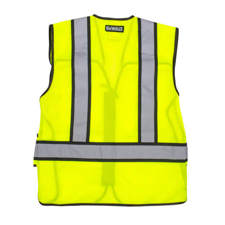 DEWALT DSV421 Class 2 Adjustable Breakaway Mesh Vest - Green