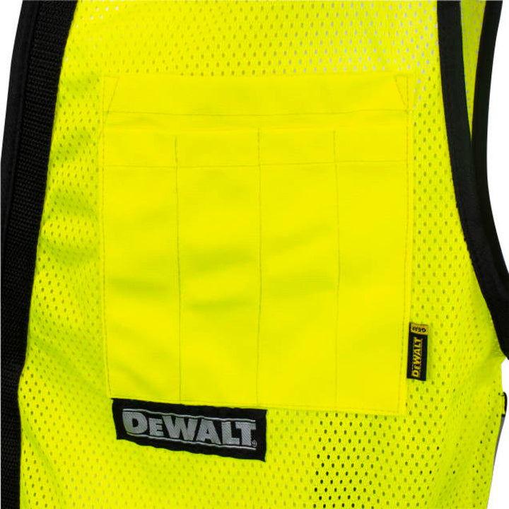 DEWALT DSV521 Class 2 Heavy Duty Surveyor Vest - Green