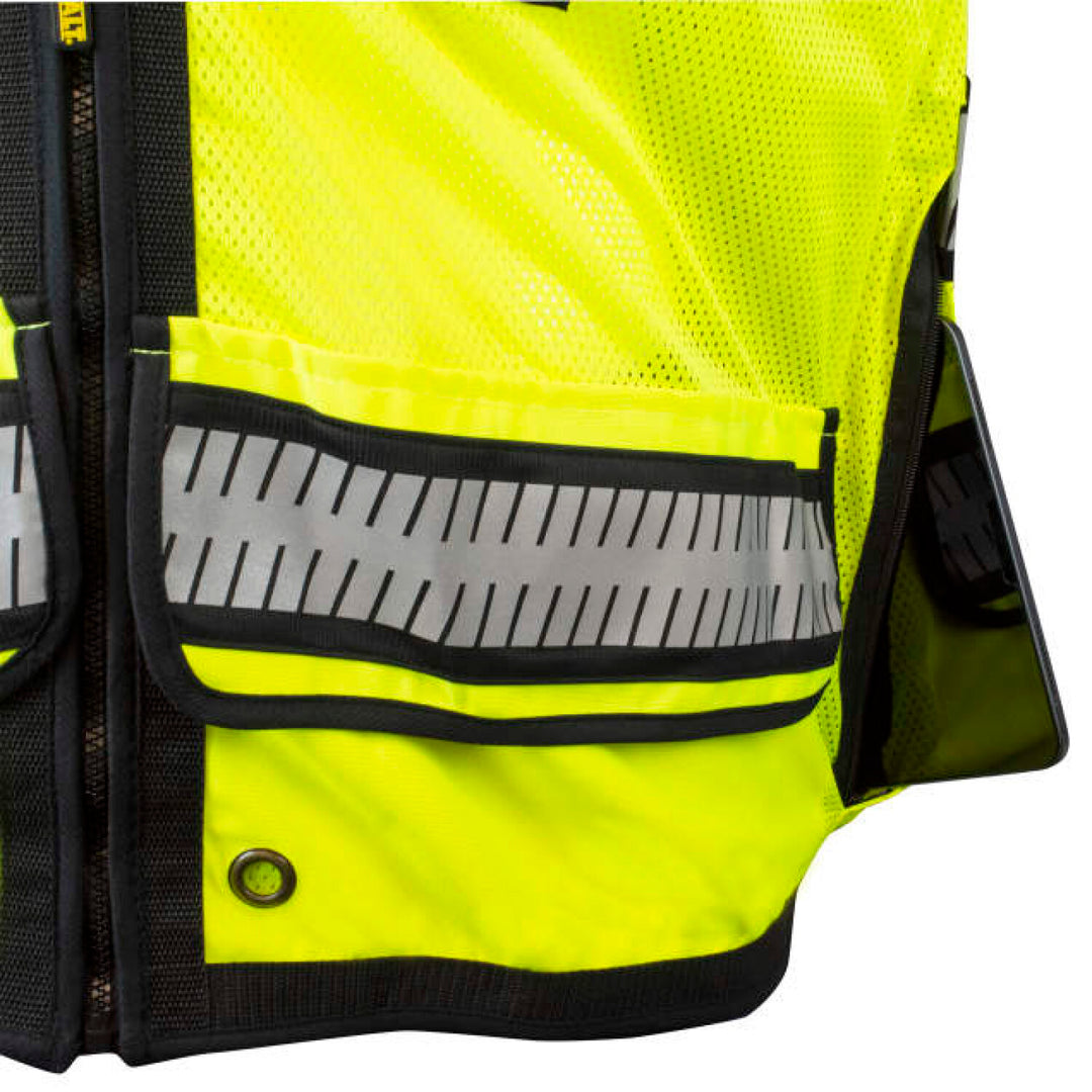 DEWALT DSV521 Class 2 Heavy Duty Surveyor Vest - Green