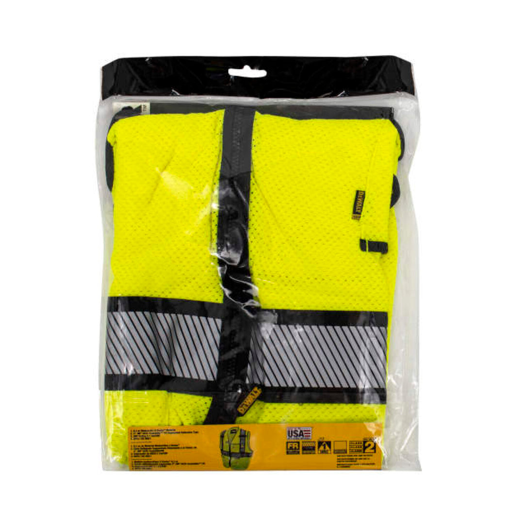 DEWALT DSV971 Class 2 Modacrylic FR Mesh Vest -Green