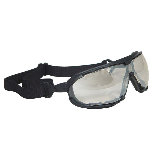 Radians Dagger Foam Lined Safety Goggle - Black Frame