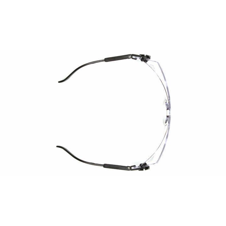 Pyramex SB1010SJ Pyramex Safety - Defiant - Black Temples/Clear Lens-Over Prescription - Jumbo