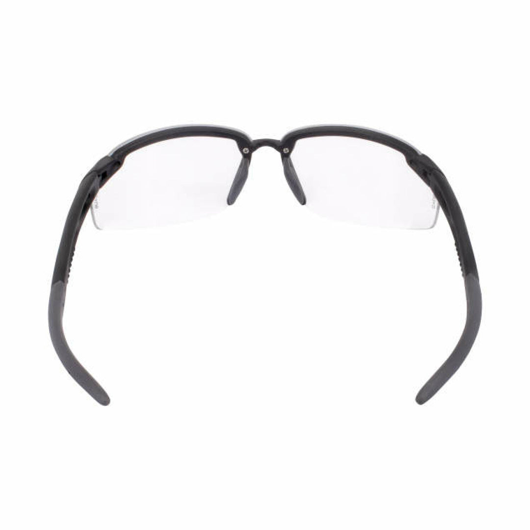 Crossfire ES5W Premium Safety Eyewear - Matte Black Frame - Clear Lens