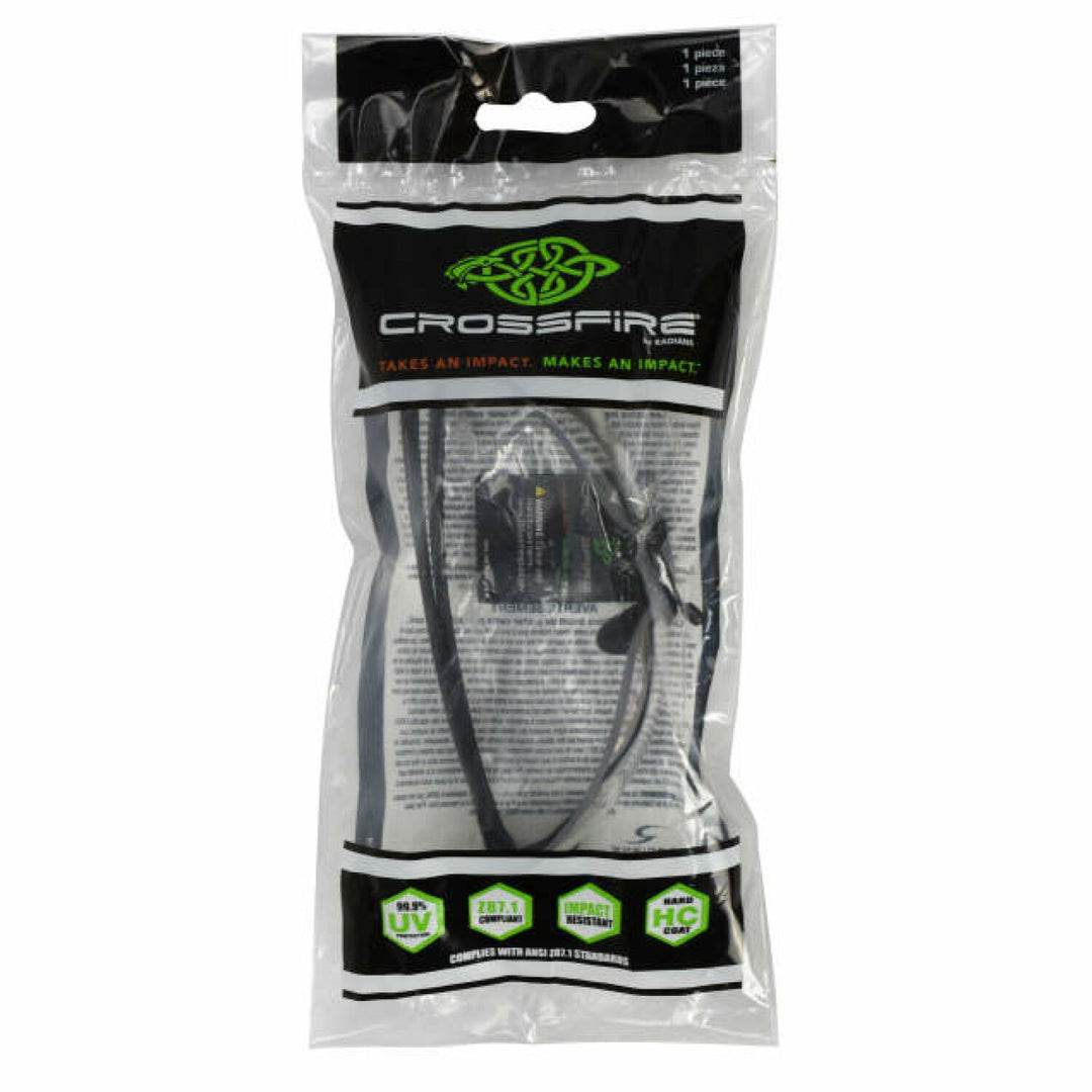 Crossfire ES7 InViz Magnifier Safety Eyewear - Clear Lens - 1.5 Diopter