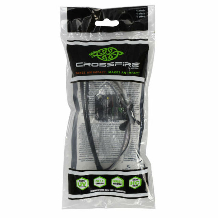 Crossfire ES7 InViz Magnifier Safety Eyewear - Clear Lens - 1.5 Diopter