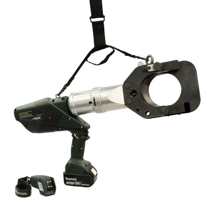 Greenlee ESG105LXR12 Gator Guillotine Remote Cable Cutter, 105 mm, 12V Charger