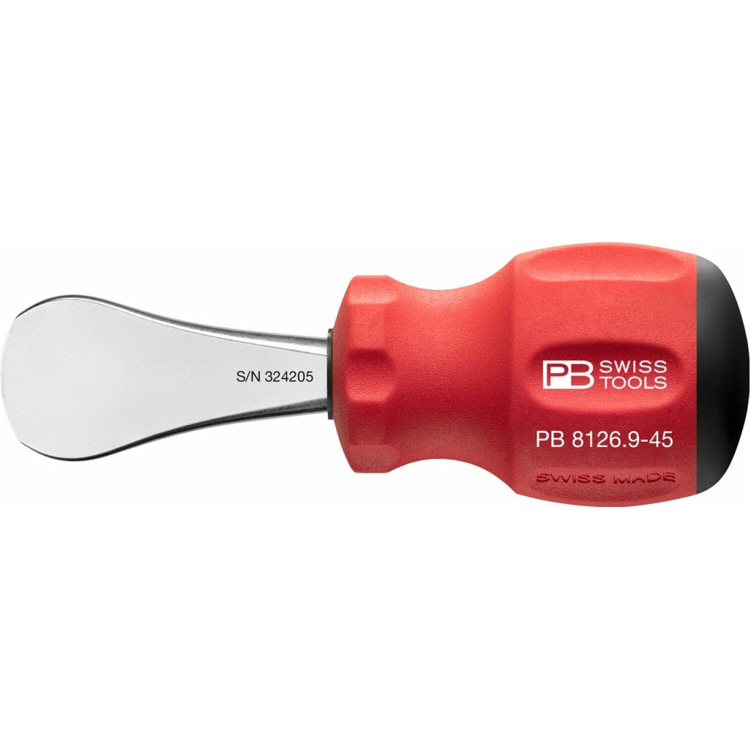 PB Swiss Tools PB 8126.9-45 Stubby Coin Driver with SwissGrip