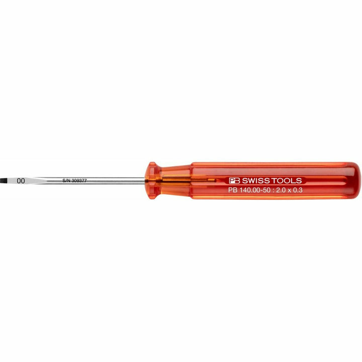 PB Swiss Tools PB 140.00-50 Slotted Classic Screwdriver Insulated 2mm x 50mm
