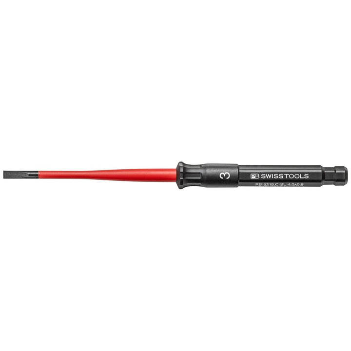 PB Swiss Tools PB 5215.C SL4.0x0.8 Interchangeable Blade Slim for PB 5215, 4mm x 82mm