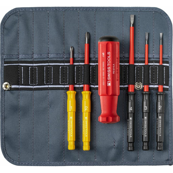PB Swiss Tools PB 5216.SU Classic VDE Slim Screwdriver Set