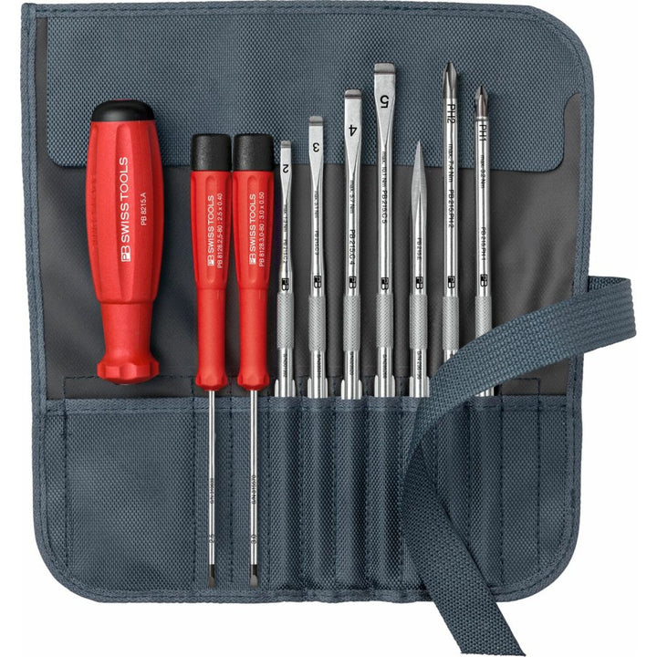 PB Swiss Tools PB 8218.GY SwissGrip Screwdriver 10 Pcs