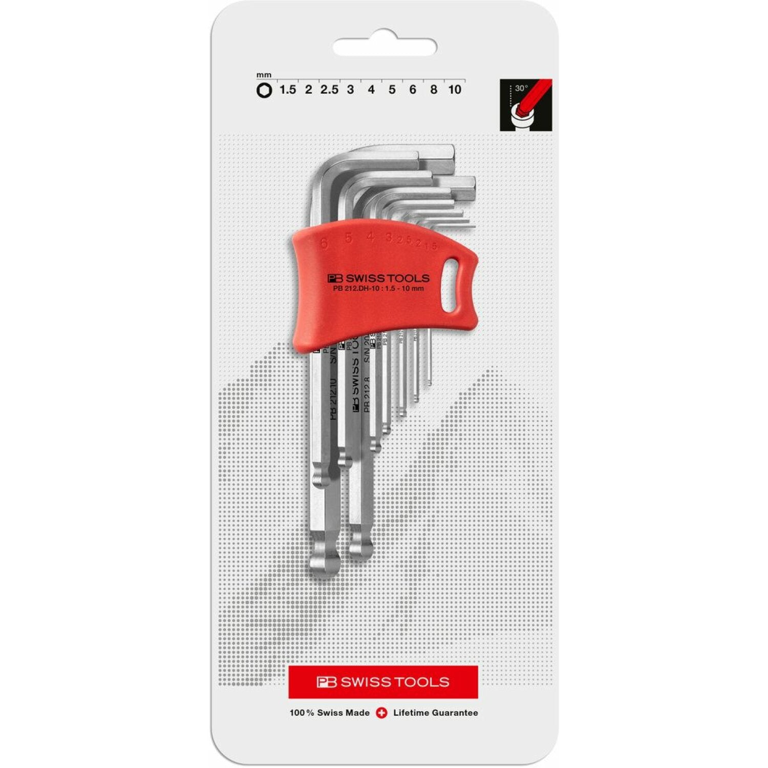 PB Swiss Tools PB 212.DH-10 CN Key L-Wrenches 9 Pcs – Haus of Tools