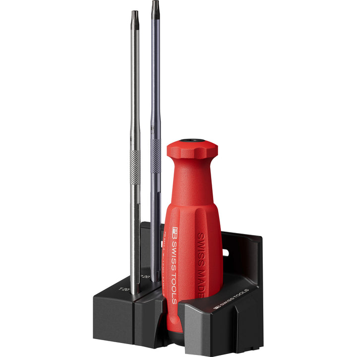 PB Swiss Tools PB 8314.A 5,0 Set MecaTorque Preset Torque Handle, Set In Holder