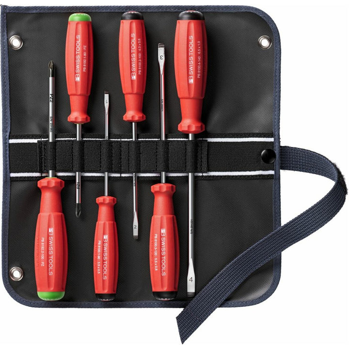 PB Swiss Tools PB 8562.SU GY SwissGrip Screwdriver set, 6 Pieces
