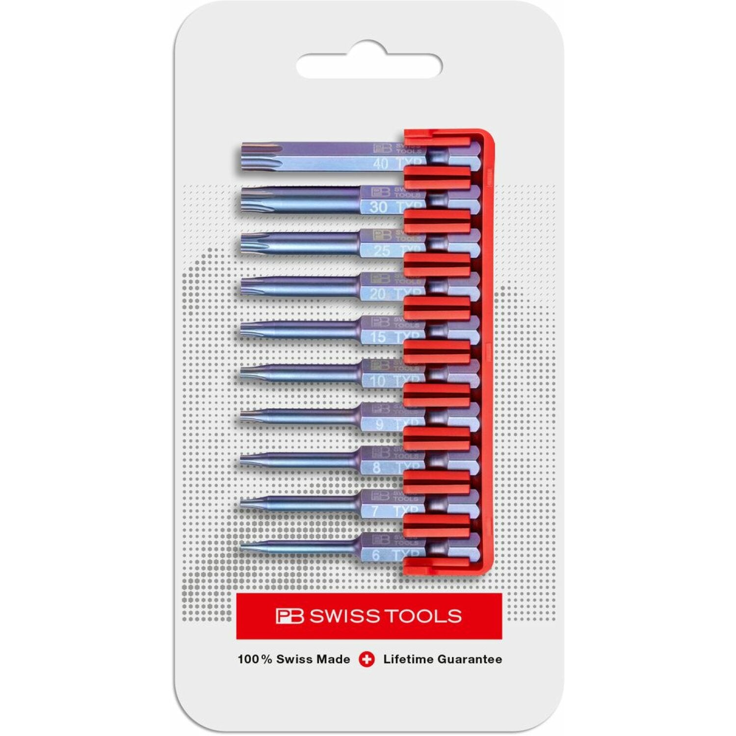PB SWISS TOOLS テーパーピンポンチセット ホルダー付 735.BCN