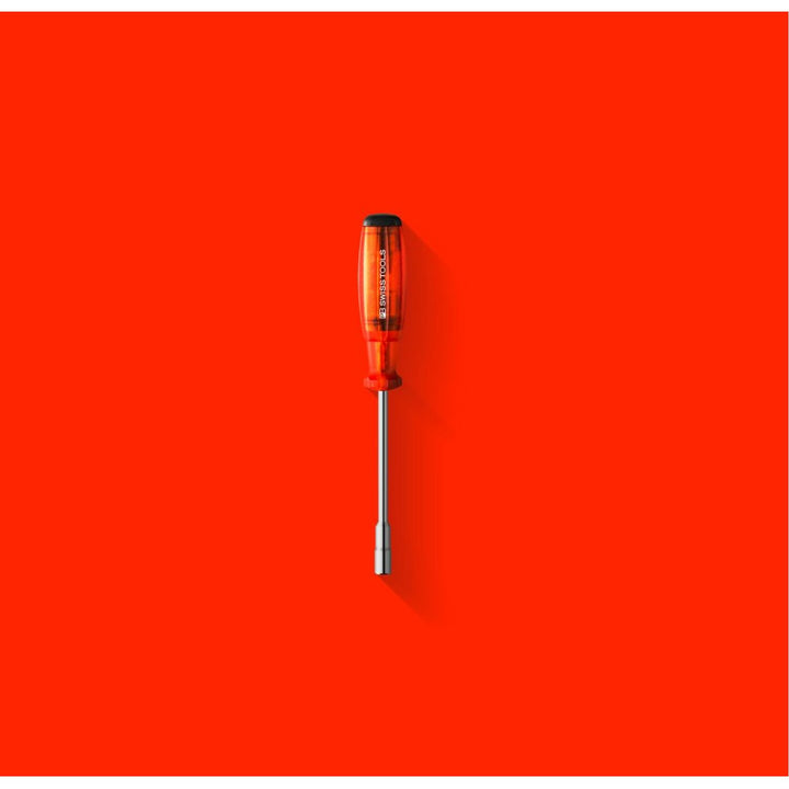 PB Swiss PB 6465.Red Bit Holding Screwdriver with Magazine, Slotted, Phillips, TORX®, 9 Pcs