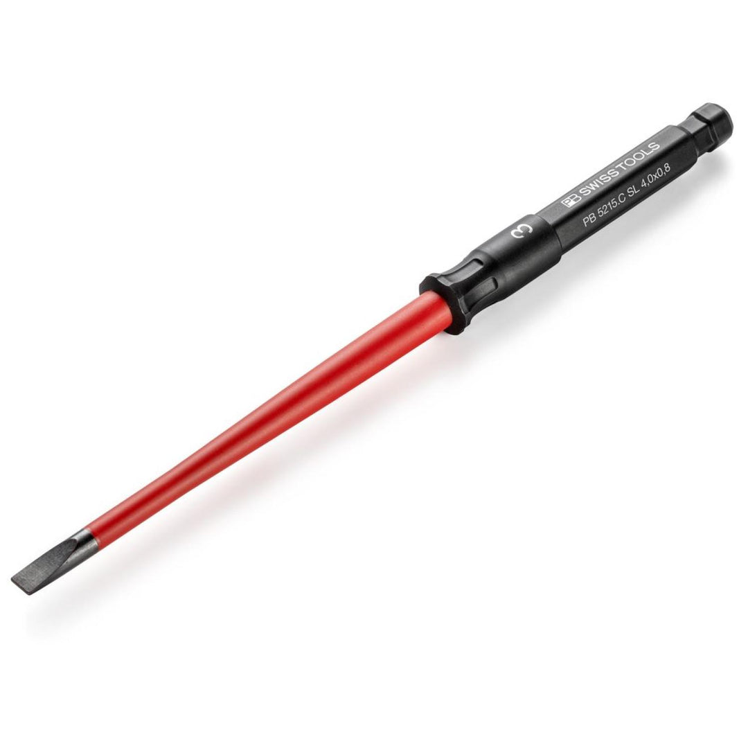 PB Swiss Tools PB 5215.C SL4.0x0.8 Interchangeable Blade Slim for PB 5215, 4mm x 82mm