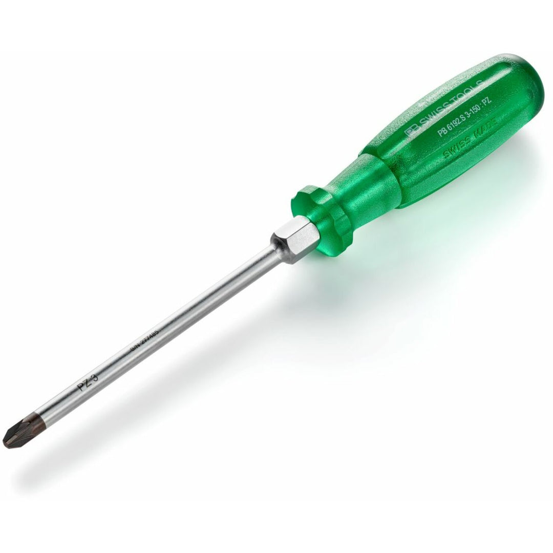 PB Swiss PB 6192.S 3-150 Multicraft Screwdrivers for Pozidriv Screws, L - 270 mm