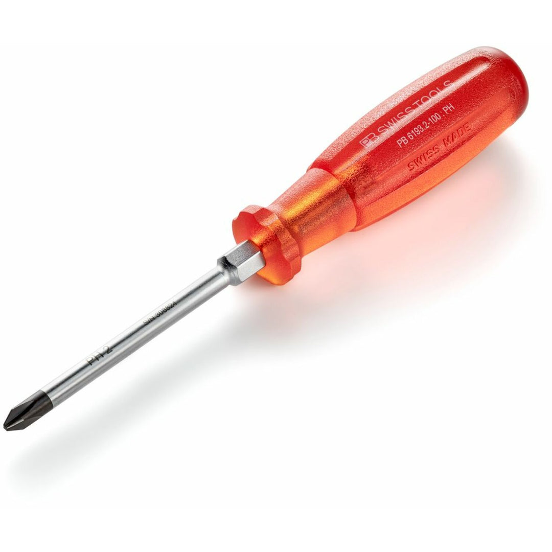 PB Swiss Tools PB 6193.2-100 Phillips multicraft Screwdriver PH2 100 mm