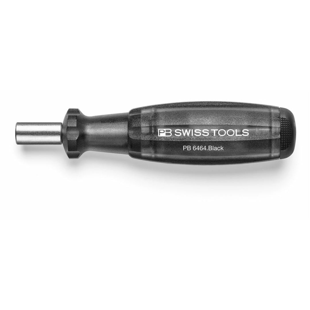 PB Swiss PB 6464.Black Bit Holding Screwdriver with Magazine, Slotted, Phillips, TORX®, 9 Pcs