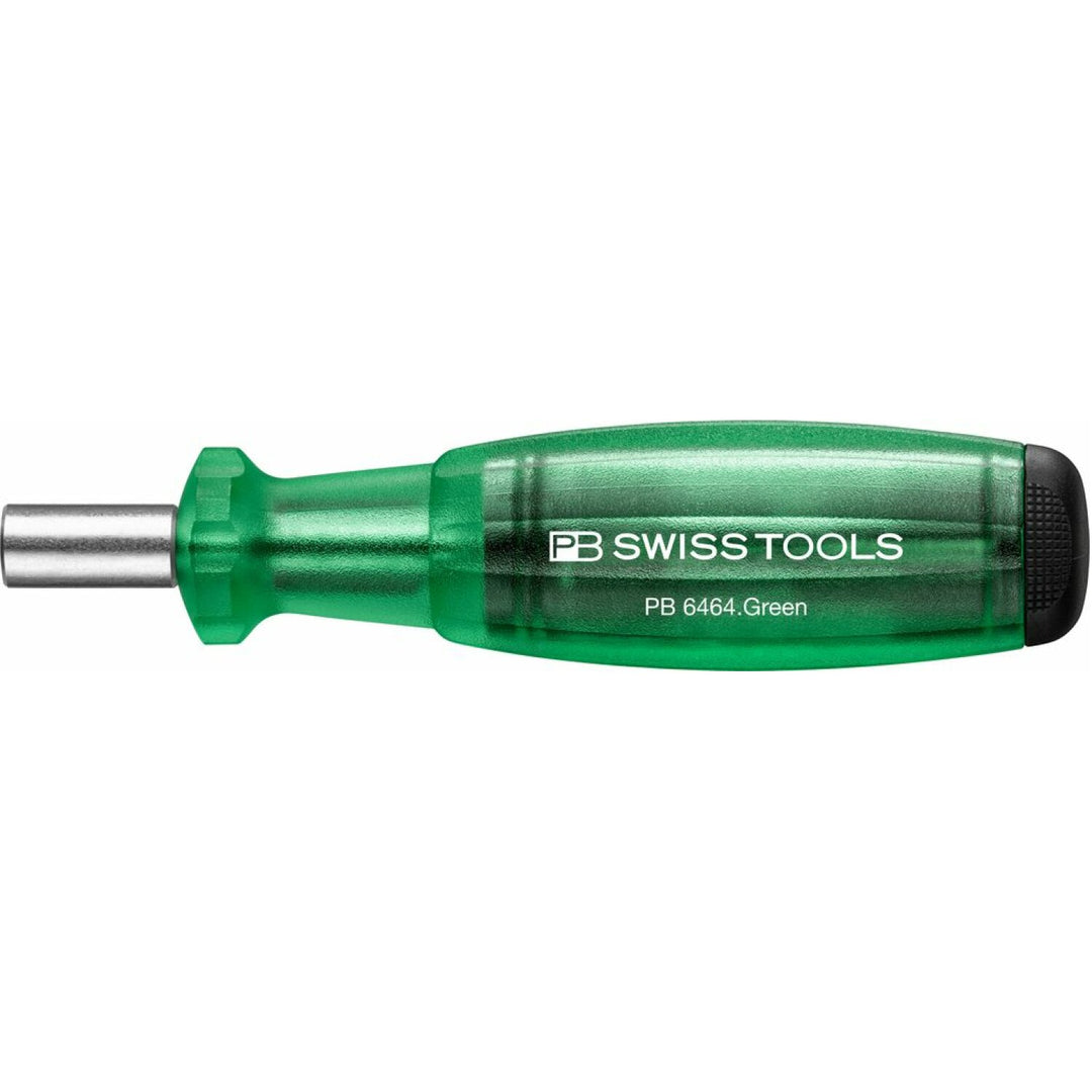 PB Swiss PB 6464.Green Bit Holding Screwdriver with Magazine, Slotted, Phillips, TORX®, 9 Pcs