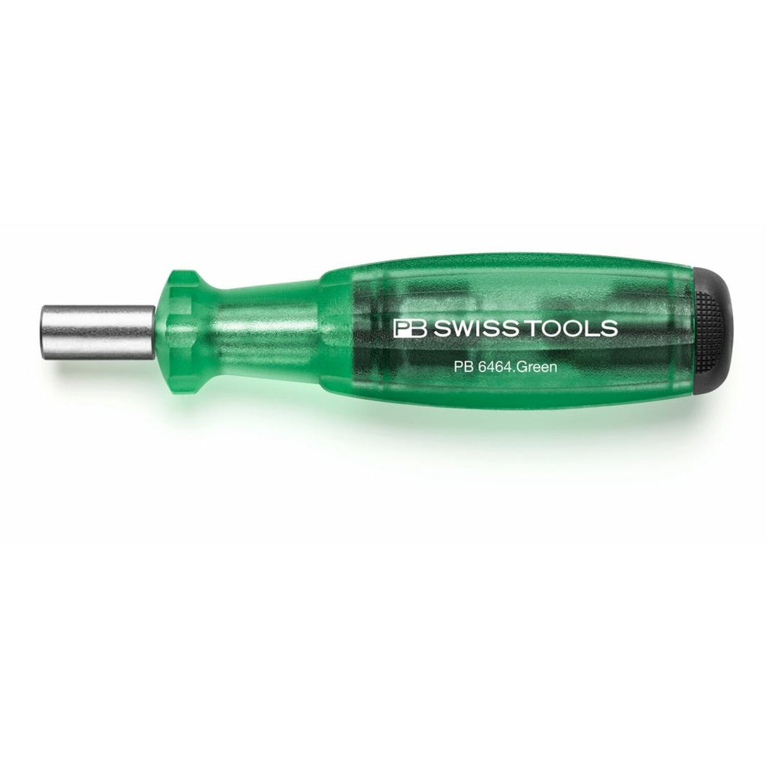PB Swiss PB 6464.Green Bit Holding Screwdriver with Magazine, Slotted, Phillips, TORX®, 9 Pcs