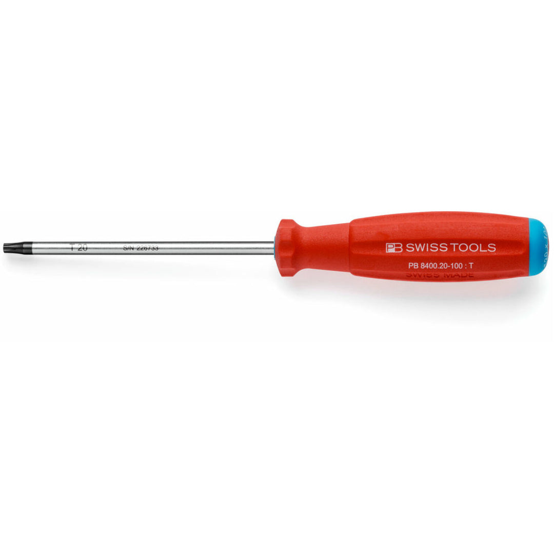 PB Swiss Tools PB 8400.20-100 SwissGrip Screwdrivers, TORX® T20
