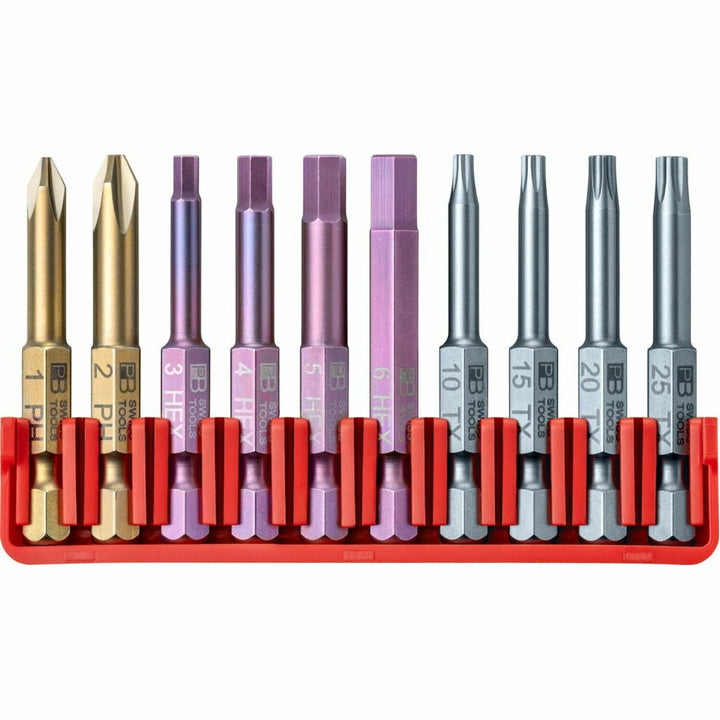 PB Swiss Tools PB E6.700 CN 10 PrecisionBits E6, in BitBlock