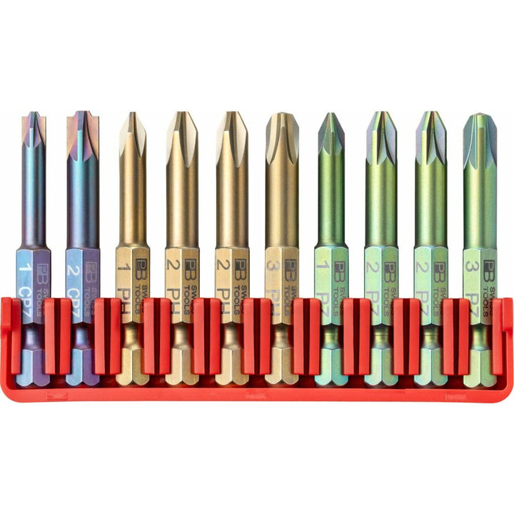 PB Swiss Tools PB E6.712 CN 10 PrecisionBits E6, in BitBlock