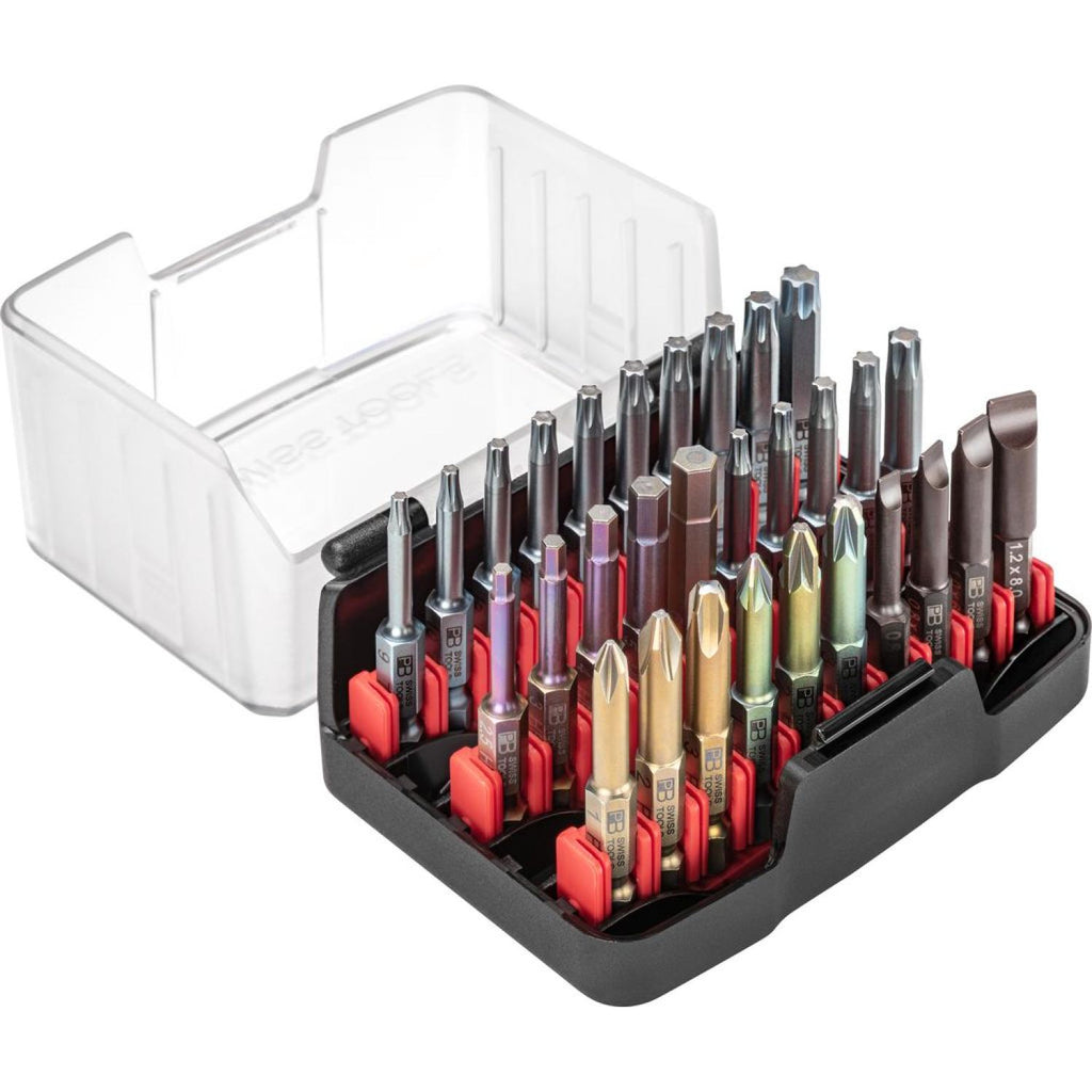 PB Swiss Tools BitBlock Mit 10 Bits Kreuz Pozidriv Schlitz PB C6.701