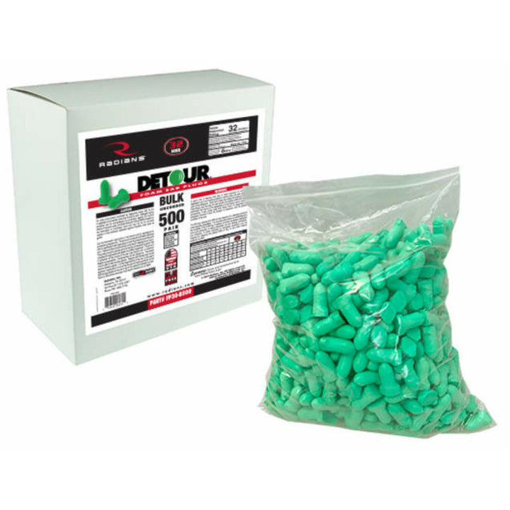 Radians FP30-B500 500 Pair Foam Earplug Dispensers and Refills