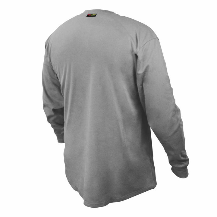 Radians FRS-002 VolCore® Long Sleeve Cotton Henley FR Shirt - Gray