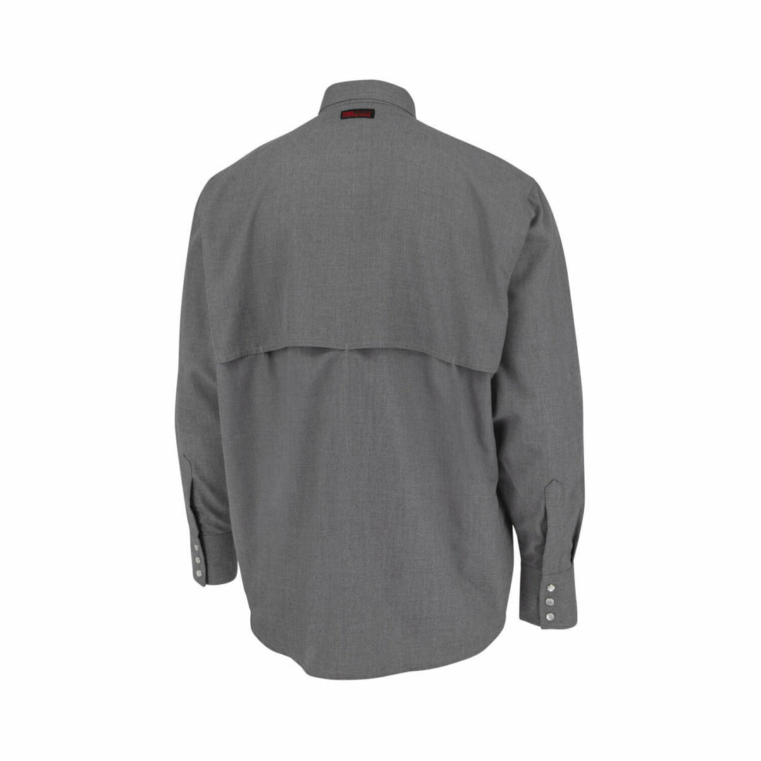 Radians FRS-004 VolCore® CAT 2 Vented Pearl Snap FR Shirt - Gray
