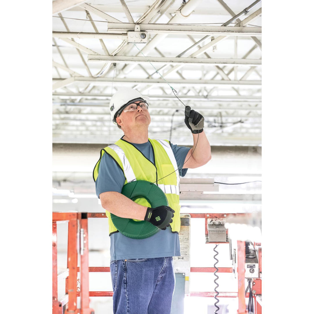 Greenlee FTXS-100W 100' REEL-X 1/4" Steel Fish Tape