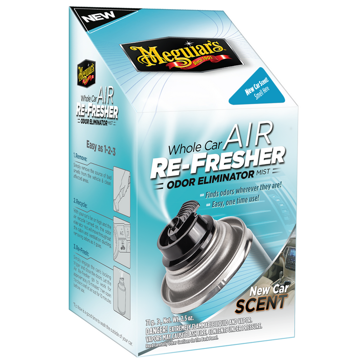 Meguiar's G16402 Whole Car Air Re-Fresher, New Car Scent