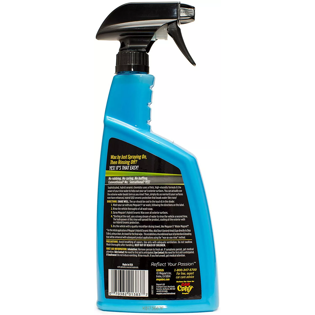 Meguiar's G190526 Hybrid Ceramic Wax, 26 .oz