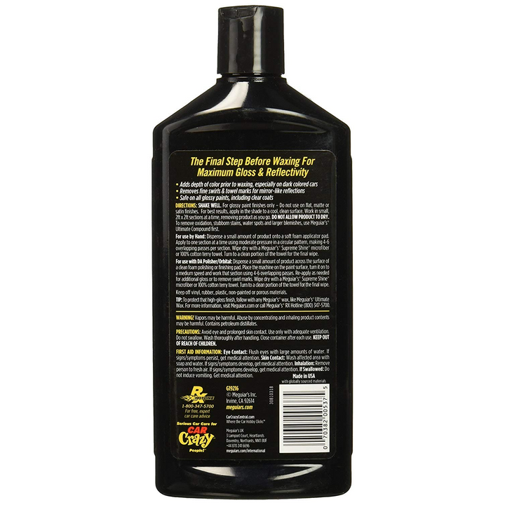 Meguiar's G19216 Ultimate Polish, 16 .oz