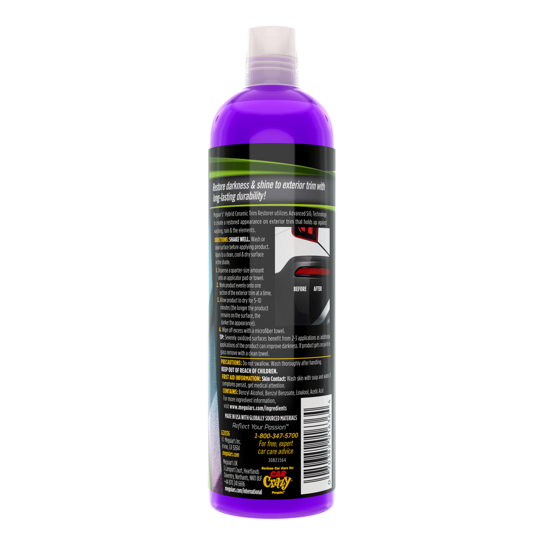 Meguiar's G220316 Hybrid Ceramic Trim Restorer, 16 .oz