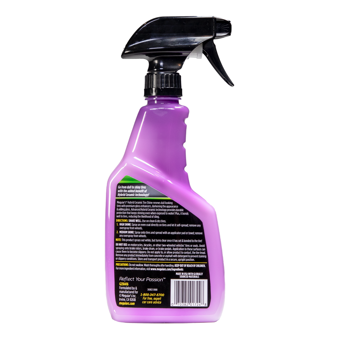 Meguiar's G230416 Hybrid Ceramic Tire Shine, 16 .oz