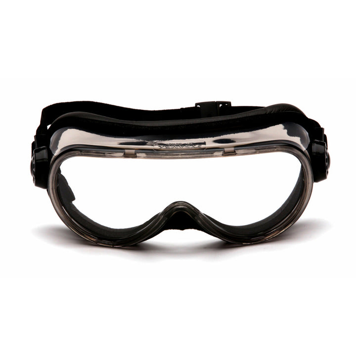Pyramex G404T Goggles - Clear H2X Anti-Fog Top Shelf Chemical Splash Goggle with Foam Padding