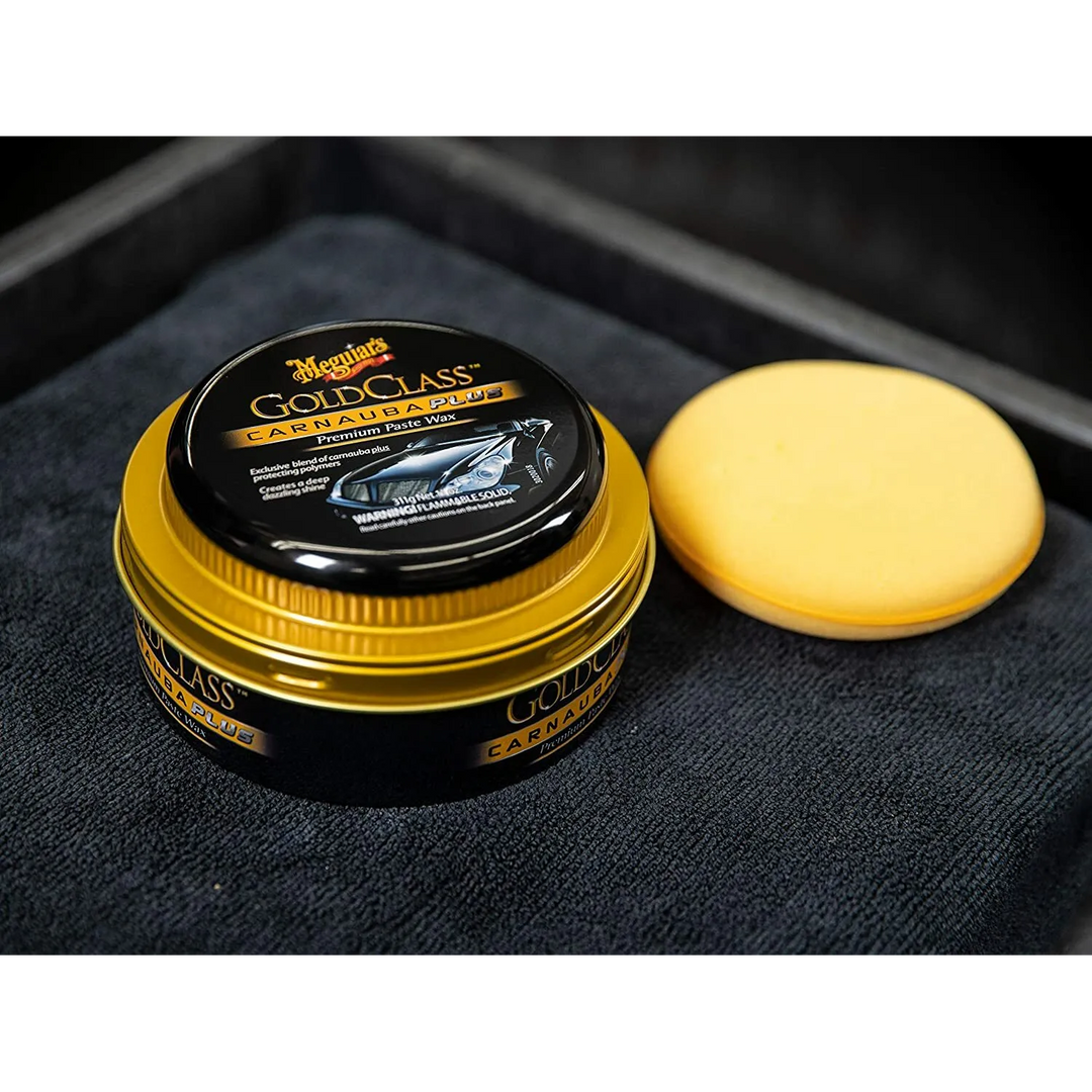 Meguiar's G7014J Gold Class Carnauba Plus Premium Paste Wax, 11 .oz