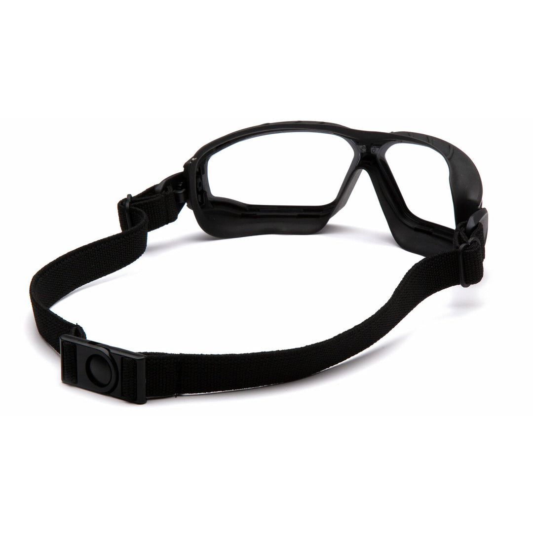 Pyramex GB10010TM Clear H2MAX Anti-Fog Lens with Black Strap