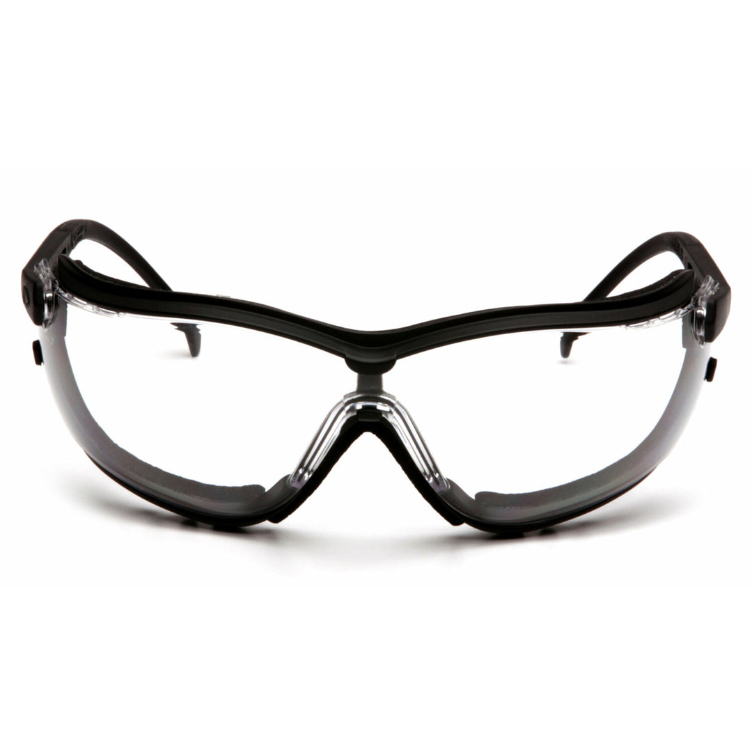 Pyramex GB1810STM V2G -  Clear H2MAX Lens with Black Strap/Temples