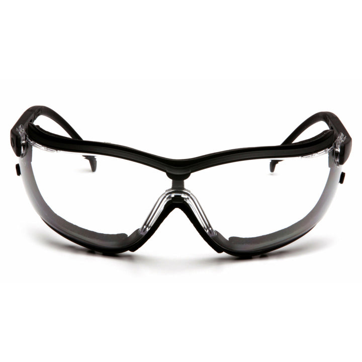 Pyramex GB1810STM V2G -  Clear H2MAX Lens with Black Strap/Temples