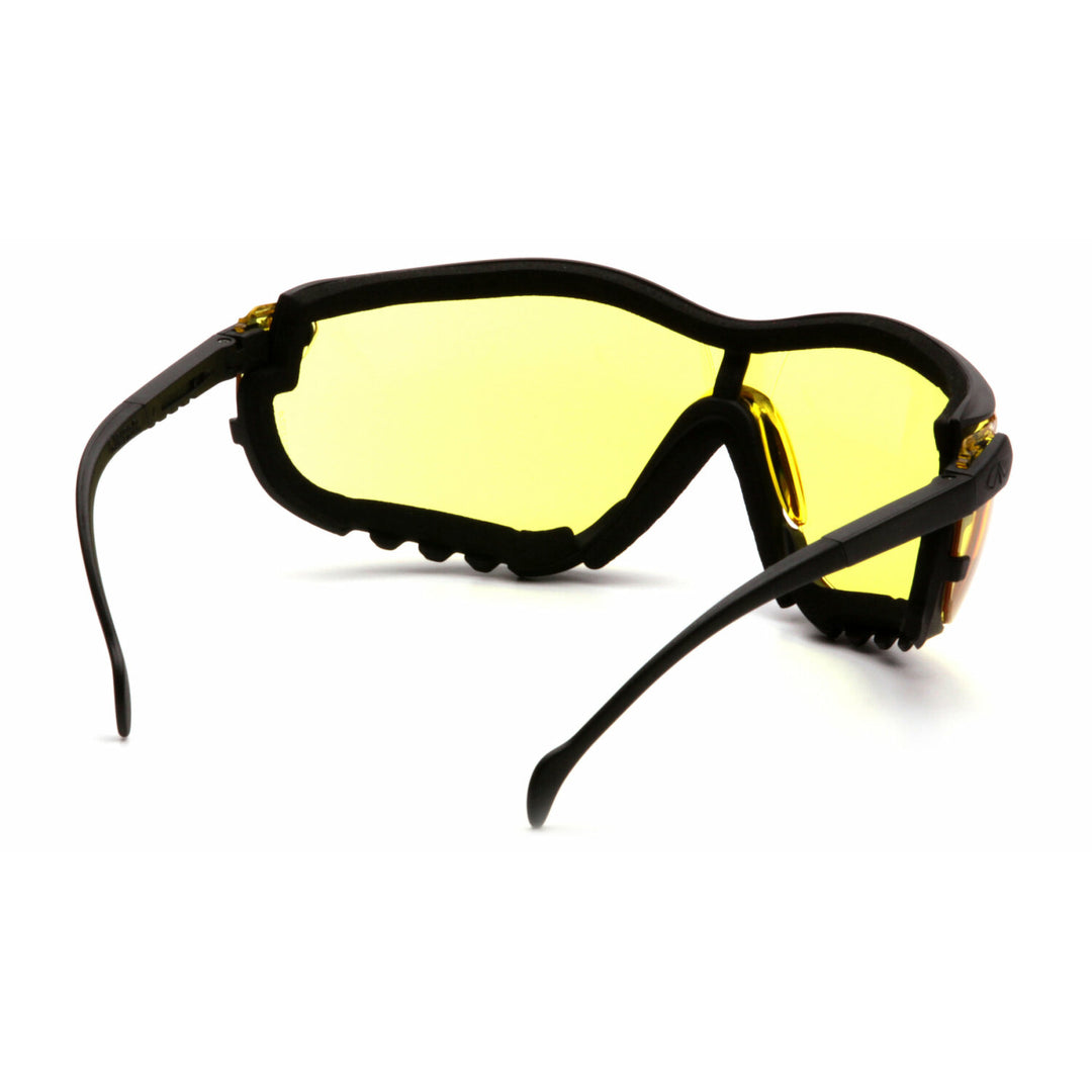 Pyramex GB1830ST Pyramex Safety - V2G - Black Frame/Amber Anti-Fog Lens